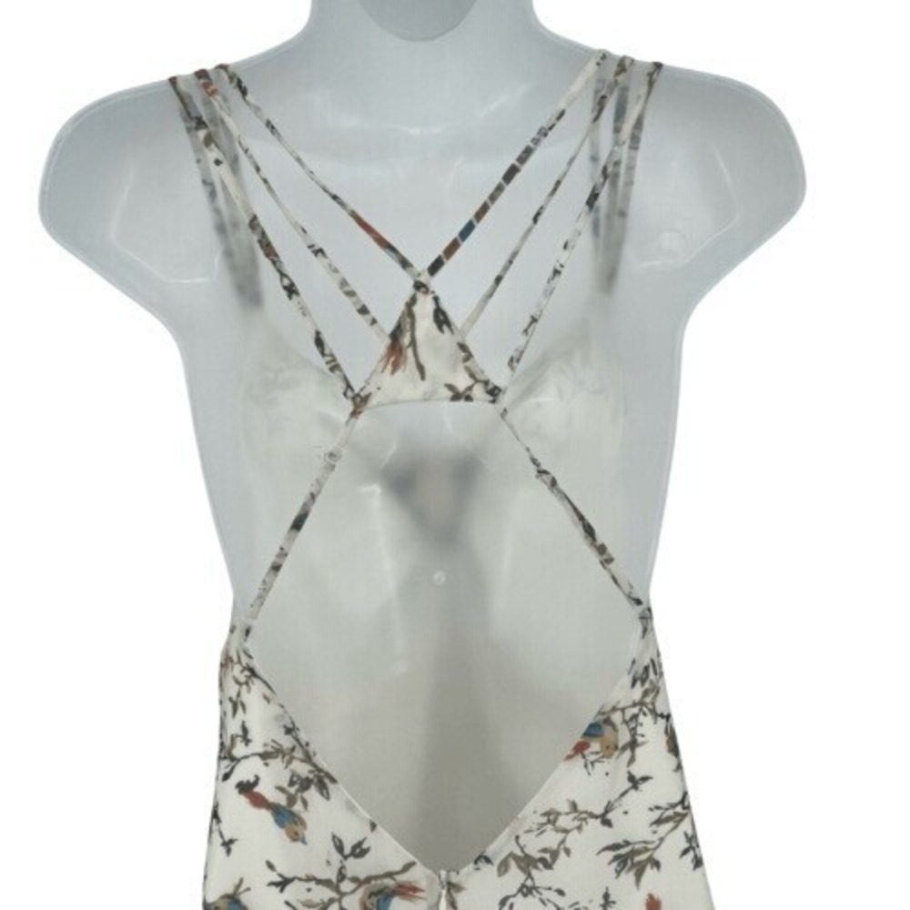 C‎ Luce Bird Floral High Low Dress M - Picture 9 of 12